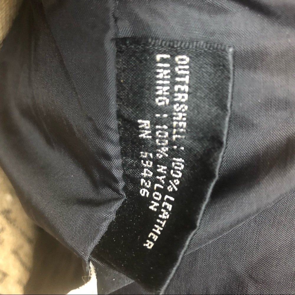 SOLD-Wilson women’s Hooded leather jacket - Picture 7 of 8